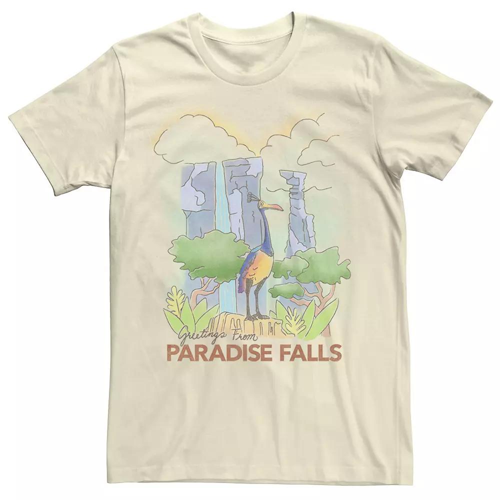 Disney / Pixar's Up Men's Paradise Falls Water Color Sketch Tee,  Product Image