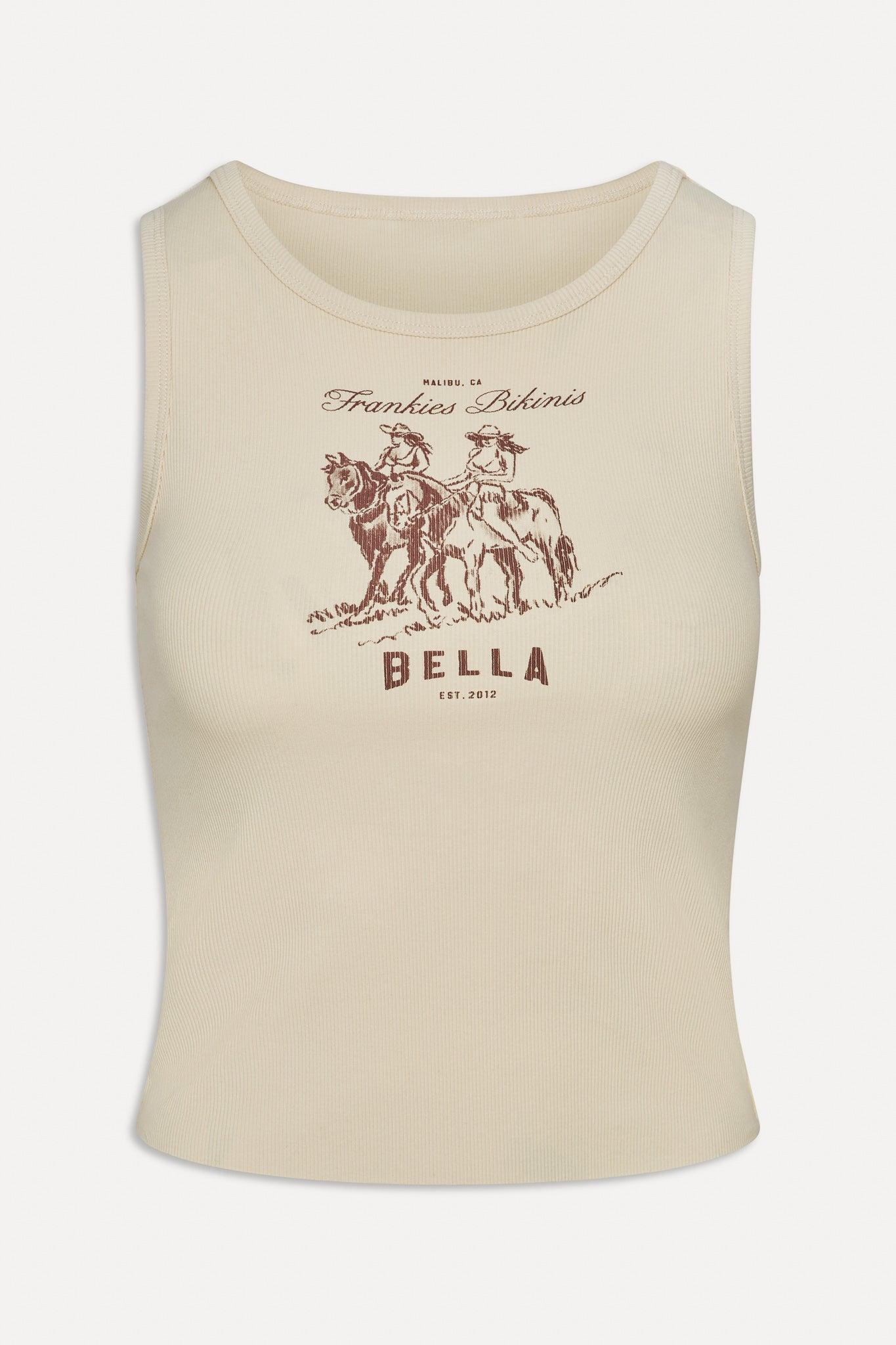 x BELLA HADID Reno Tank Top - Sand Product Image
