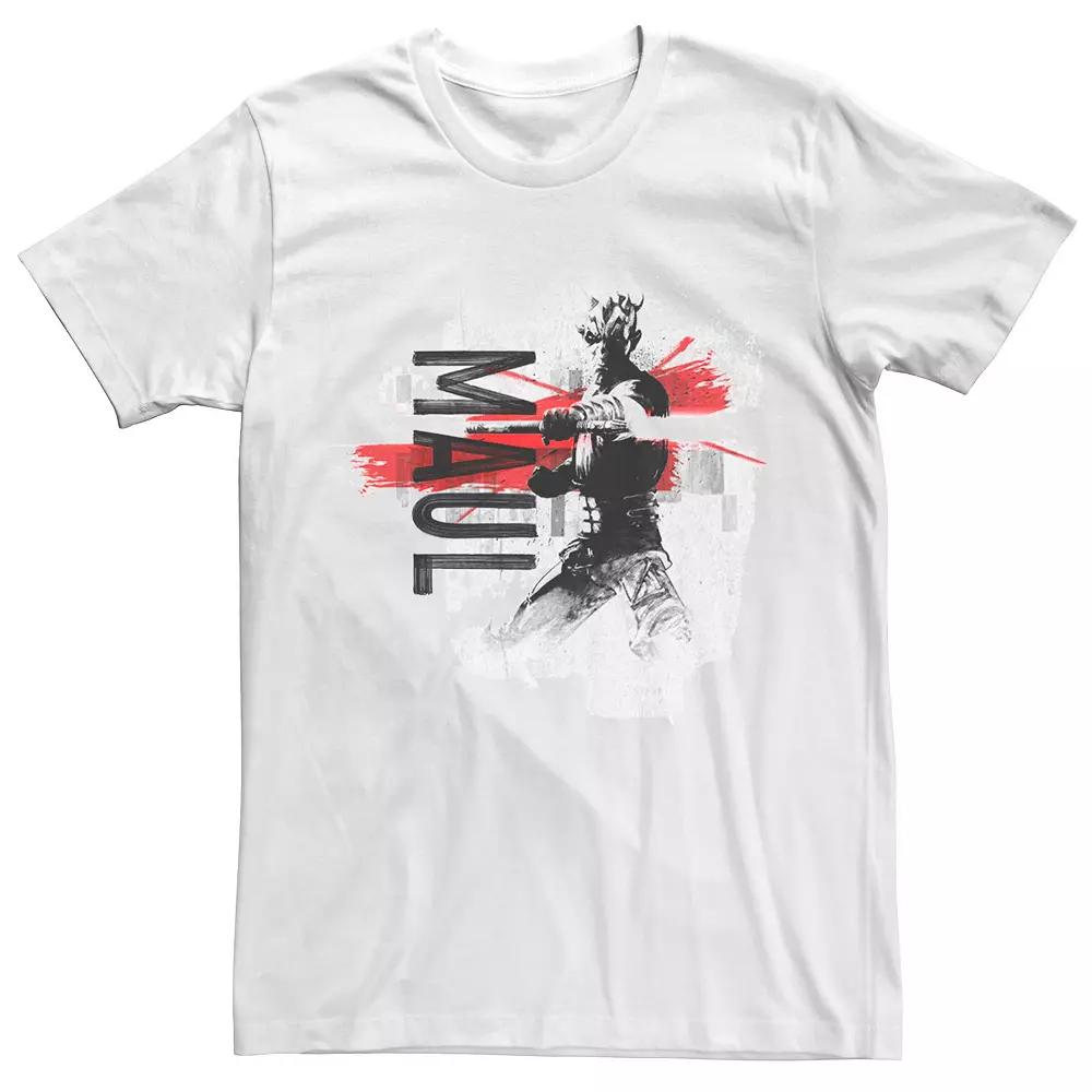 Men's Star Wars The Clone Wars Darth Maul Potrait Tee,  Product Image