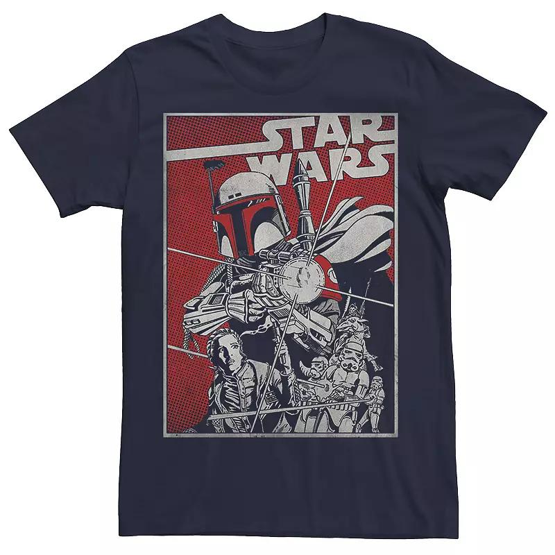 Men's Star Wars Boba Fett Comic Cover Tee,  Product Image