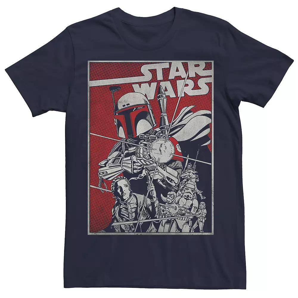 Men's Star Wars Boba Fett Comic Cover Tee,  Product Image