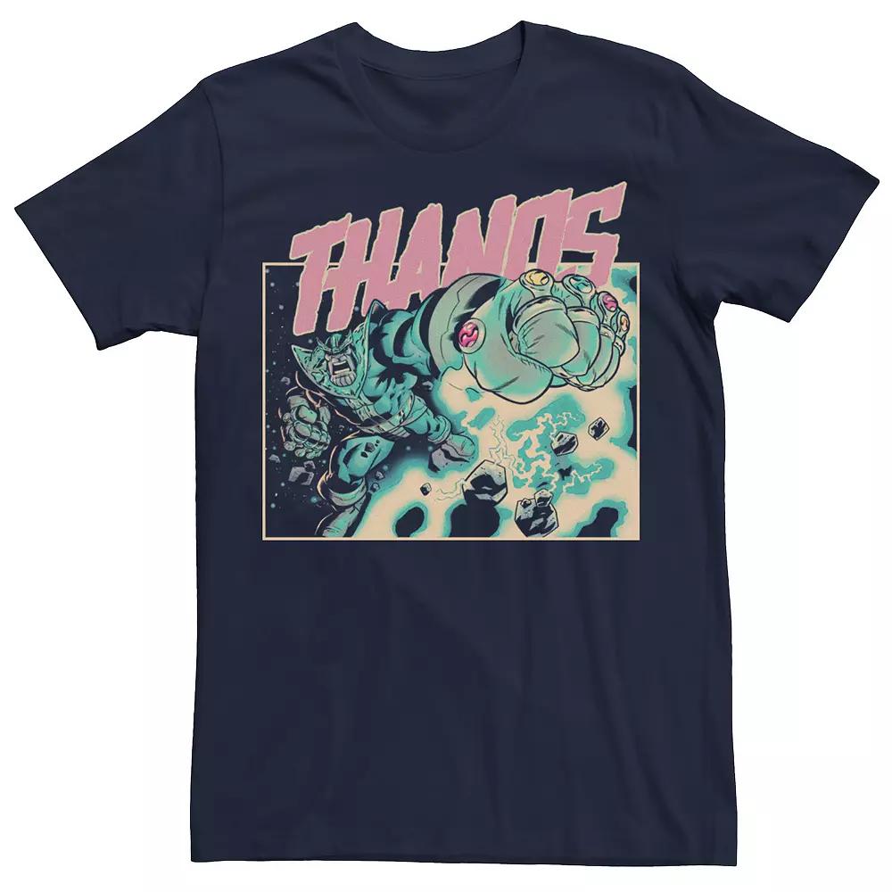 Men's Marvel Thanos Retro Infinity Gems Graphic Tee,  Product Image