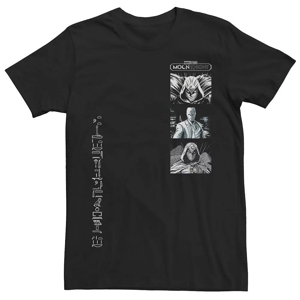 Men's Marvel Moon Knight MK Boxes And Glyphs Tee,  Product Image