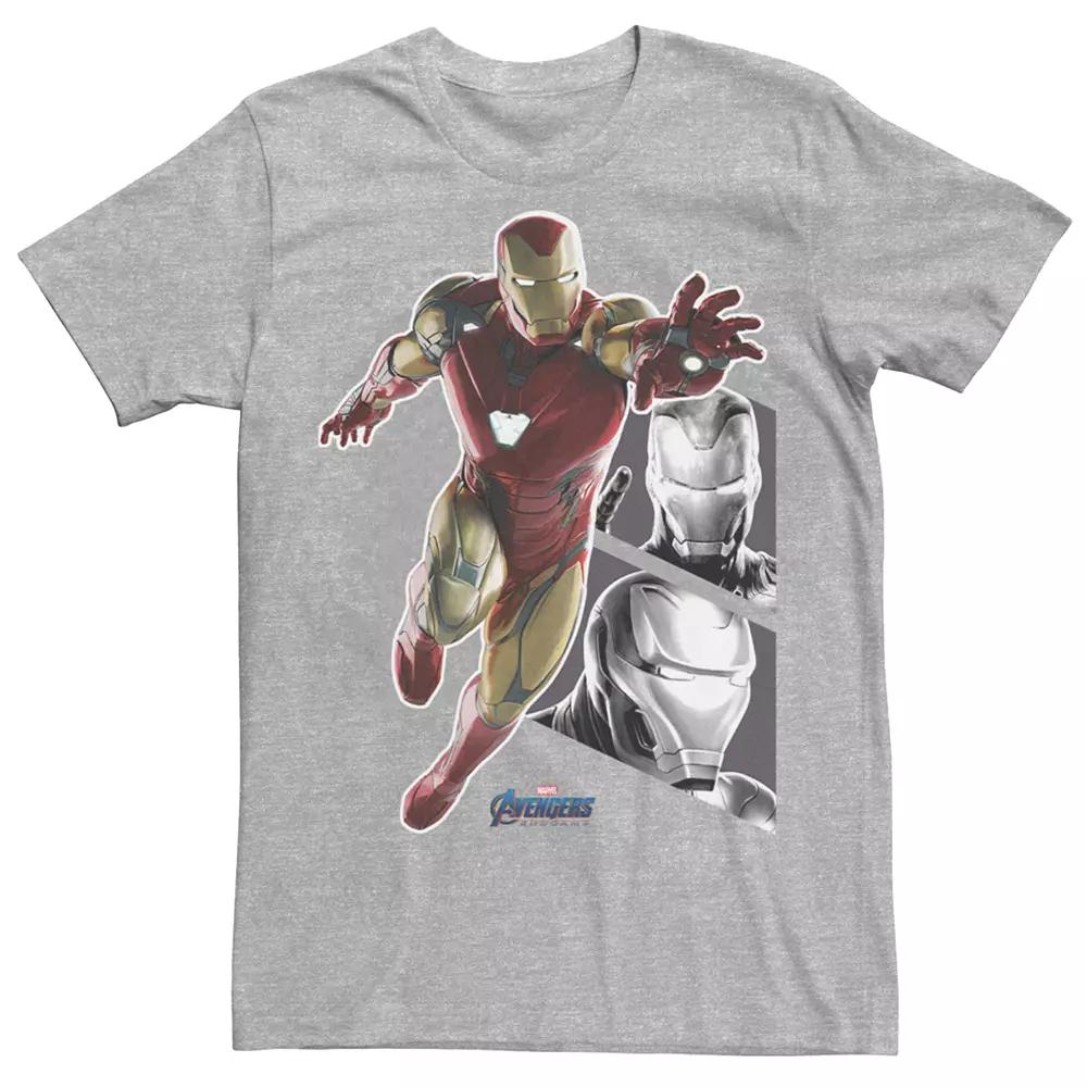 Men's Marvel Avengers Endgame Iron Man Panels Tee,  Product Image