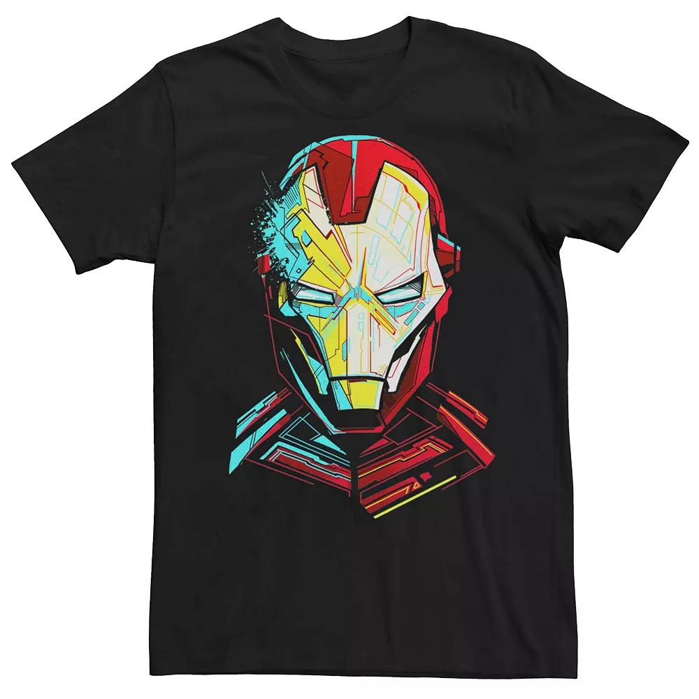 Big & Tall Marvel Moon Knight Scarab Moon Headshot Tee, Men's,  Product Image