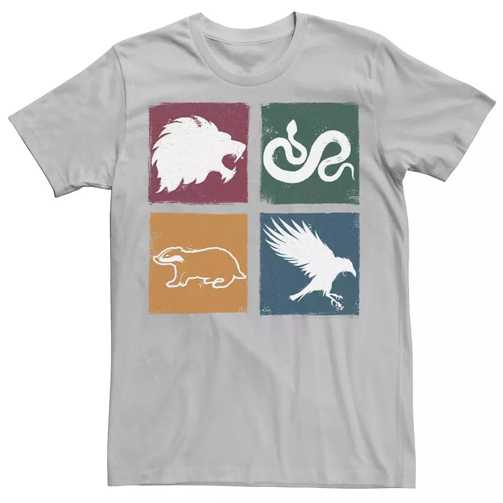 Men's Harry Potter Simple House Crest Box Up Tee,  Product Image