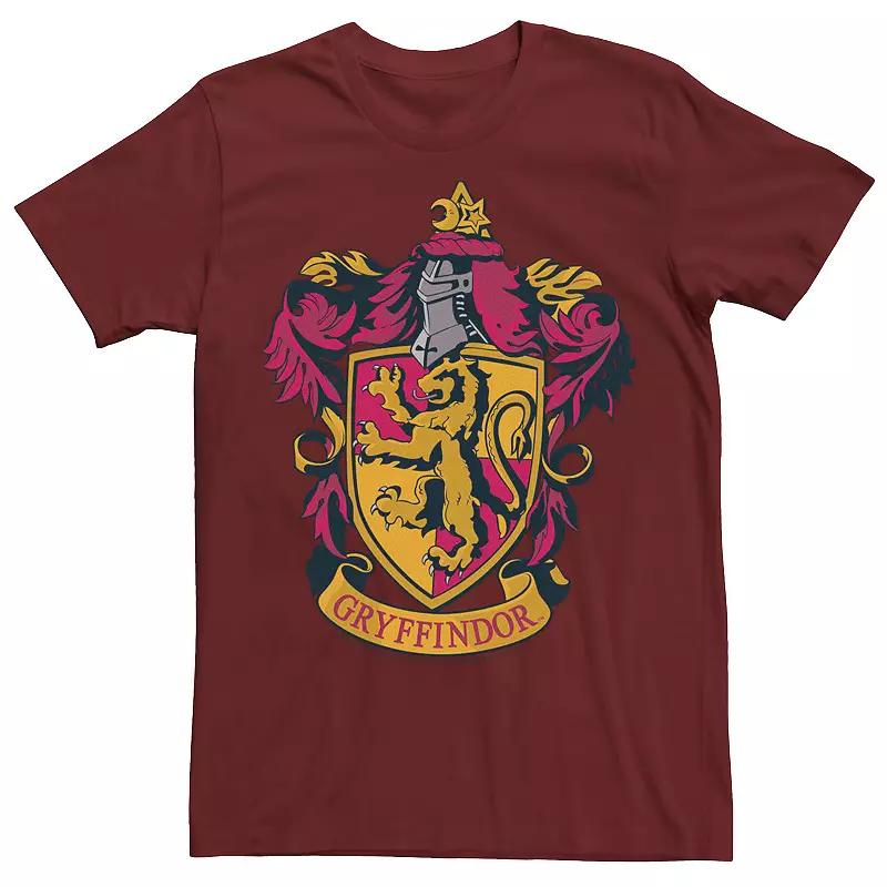 Men's Harry Potter Gryffindor House Crest Tee, Size: XL, Red Product Image