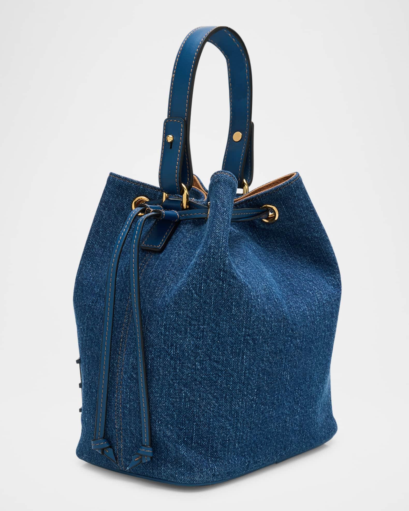 La Medusa Denim Bucket Bag Product Image