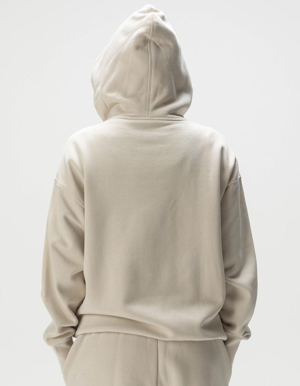 ADIDAS All SZN Womens Boyfriend Hoodie - LIGHT GRAY Product Image