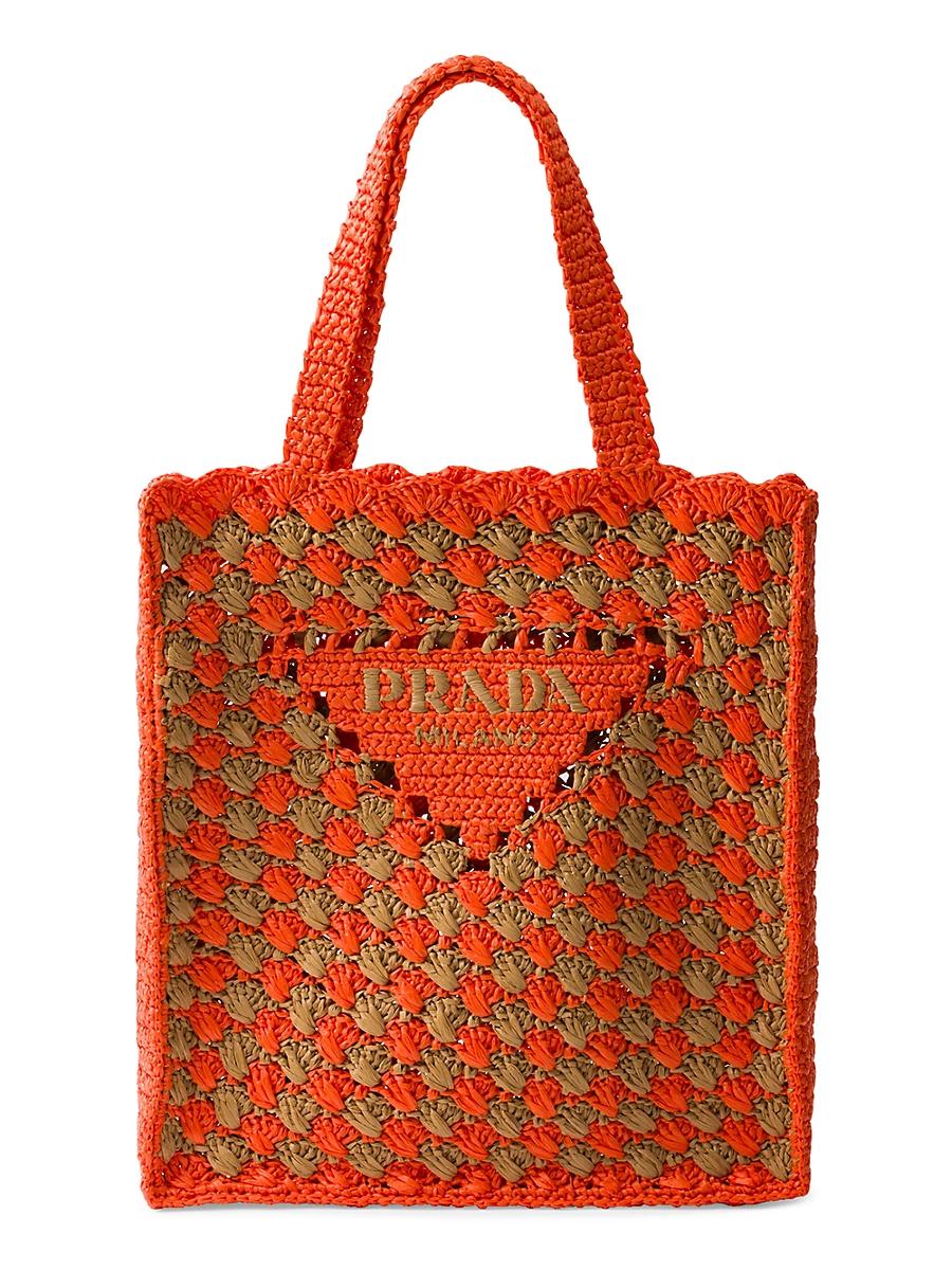 Womens Crochet Tote Bag Product Image