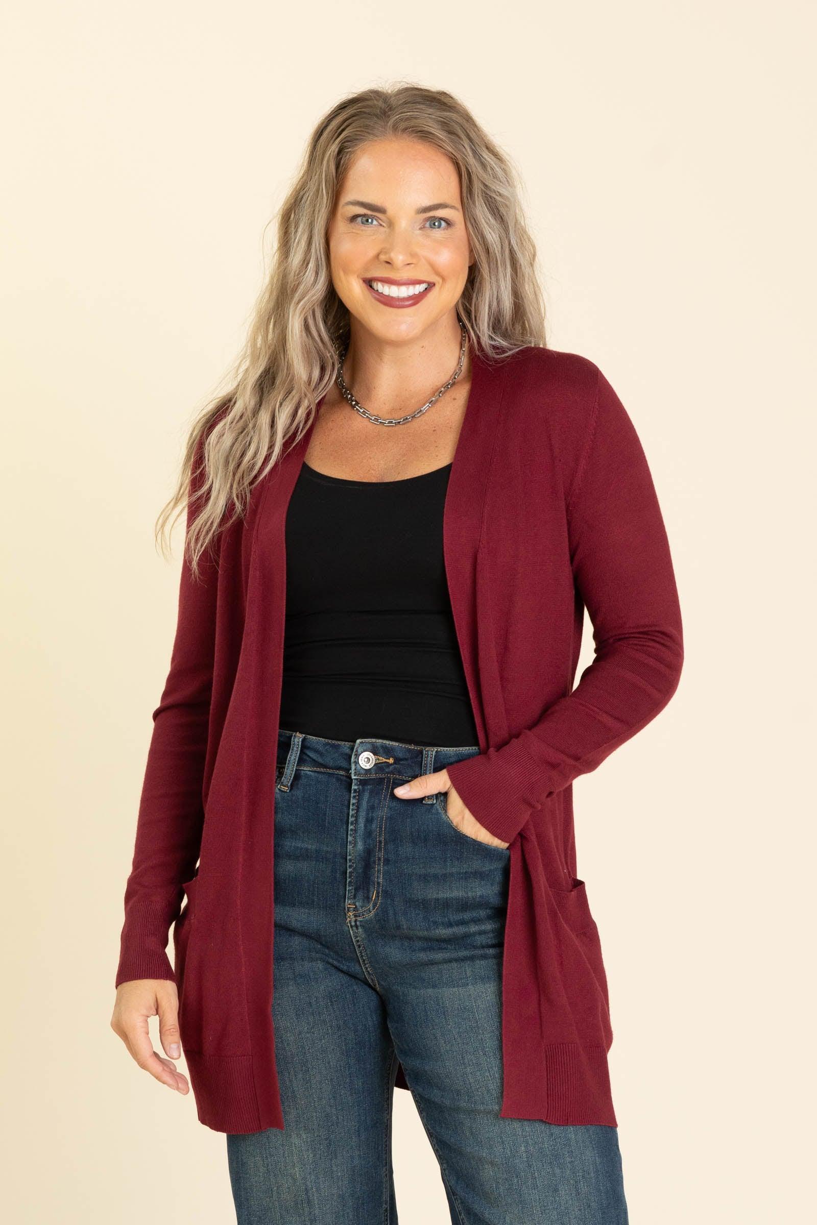 Lightweight Mid Length Cardigan Product Image