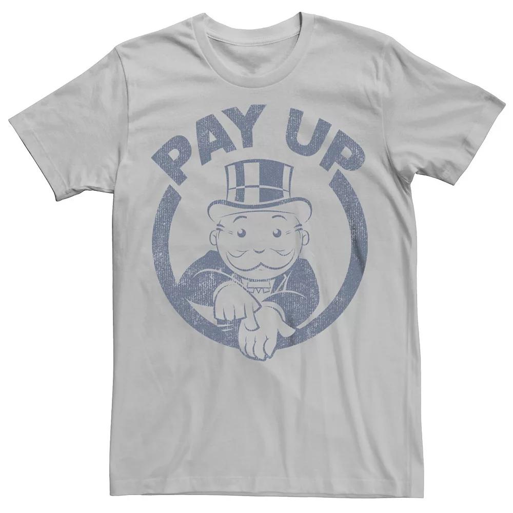 Men's Monopoly Man Pay Up Graphic Tee,  Product Image