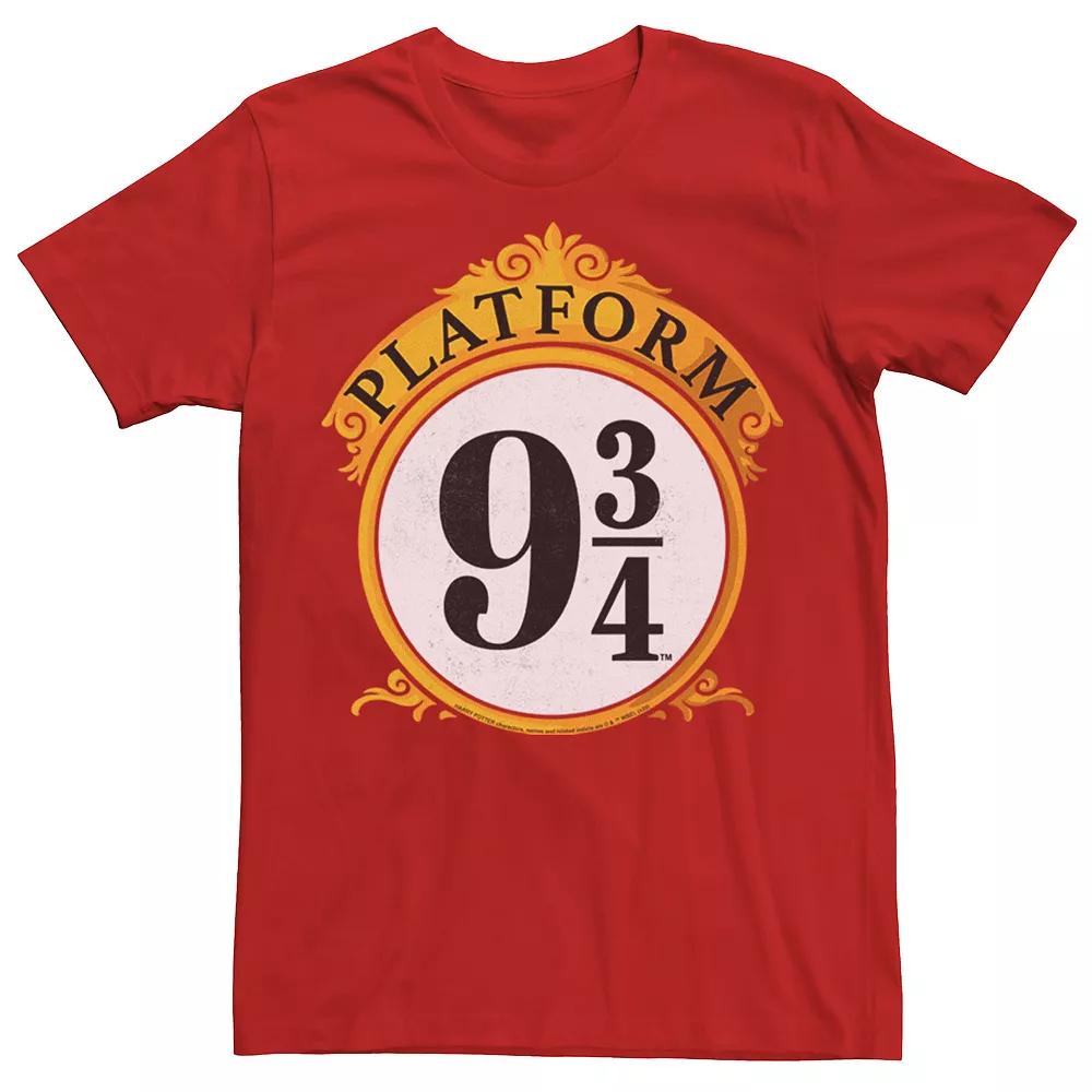 Men's Harry Potter Platform 9 &3/4 Sign Tee,  Product Image