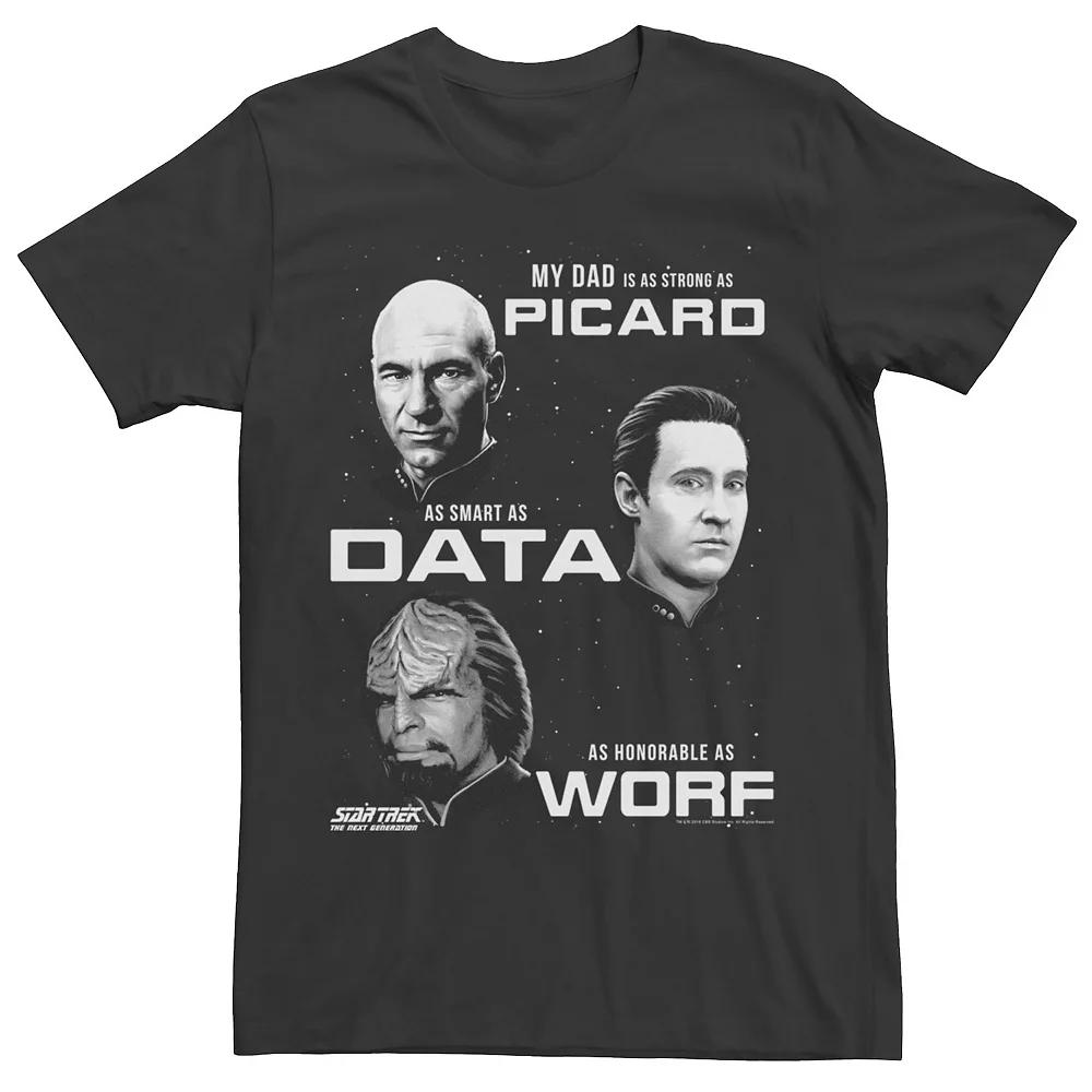 Men's Star Trek Next Generation My Dad Is Tee,  Product Image