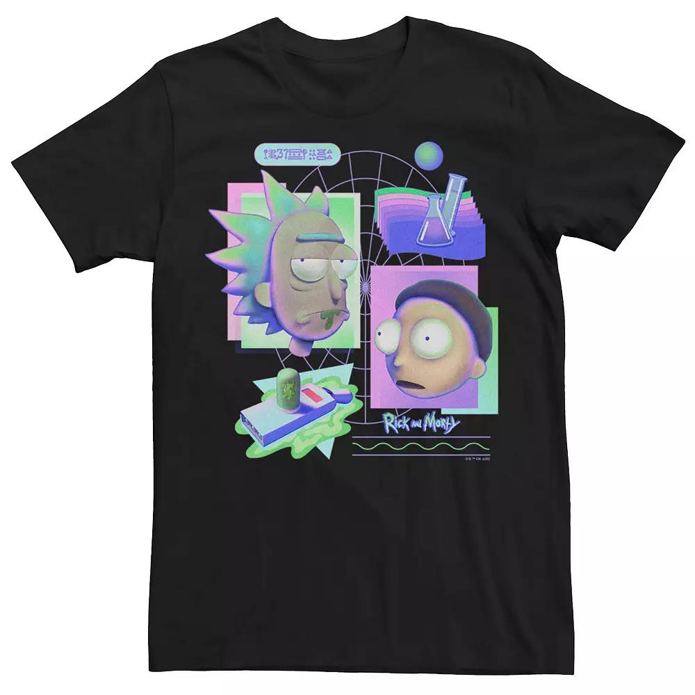 Men's Rick And Morty Scientific Neon Tee,  Product Image