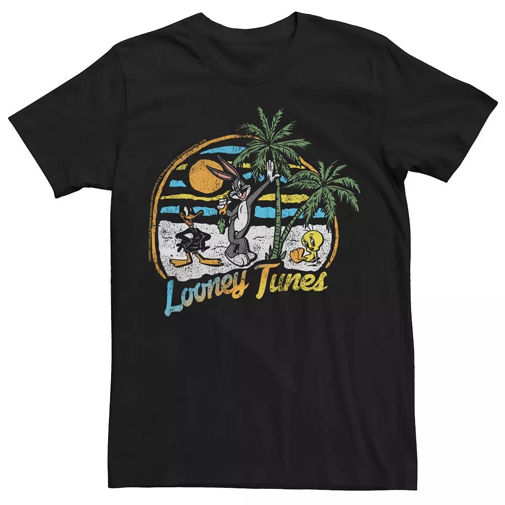 Men's Looney Tunes Distressed Beach Day Tee,  Product Image
