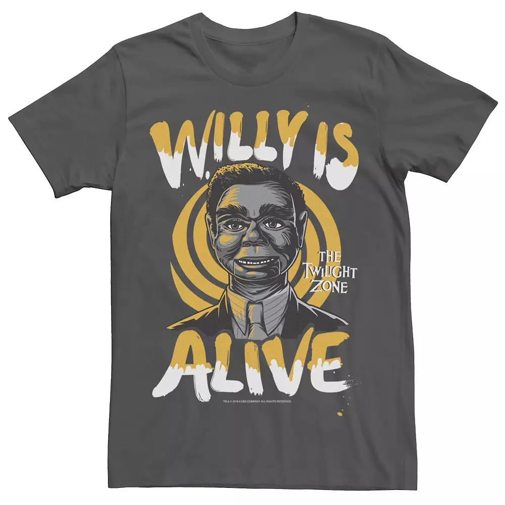 Men's Twilight Zone "Willy Is Alive" Puppet Tee,  Product Image