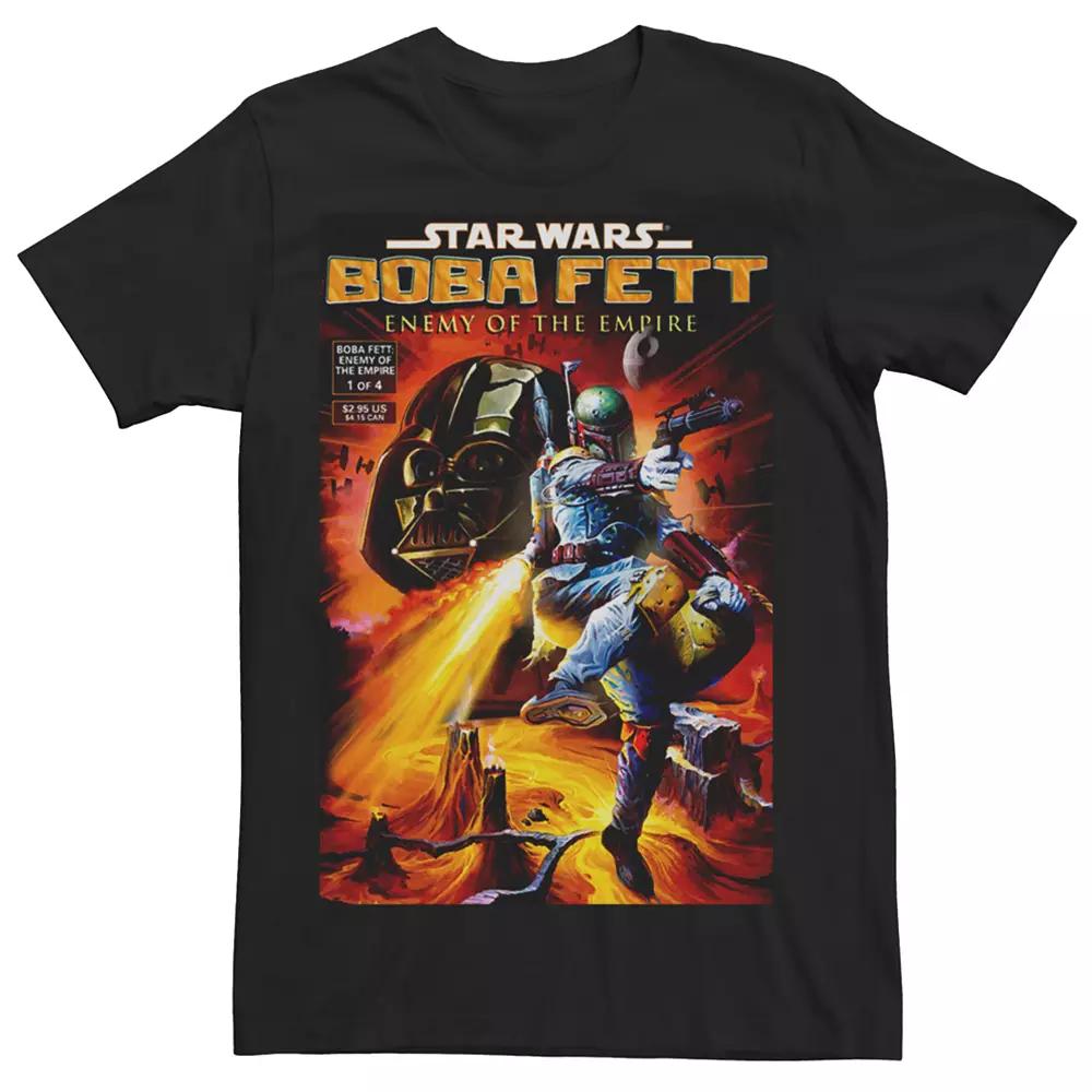 Men's Star Wars Boba Fett Comic Cover Tee,  Product Image
