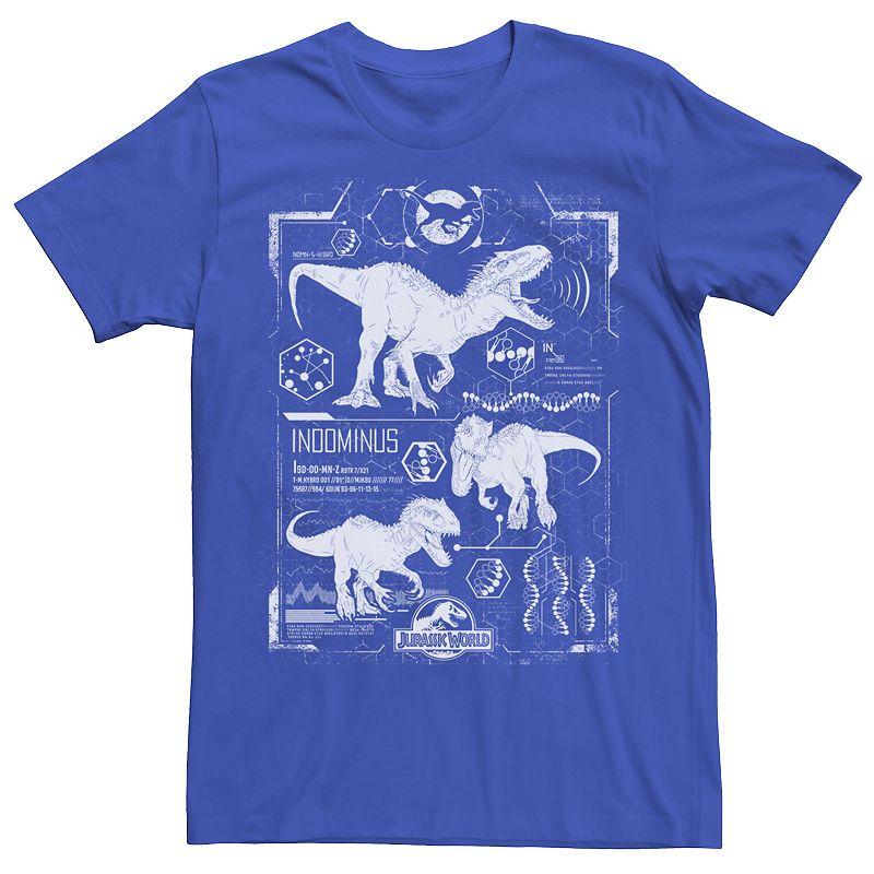 Mens Jurassic World Indominus Rex Schematic Tee, Men's,  Product Image