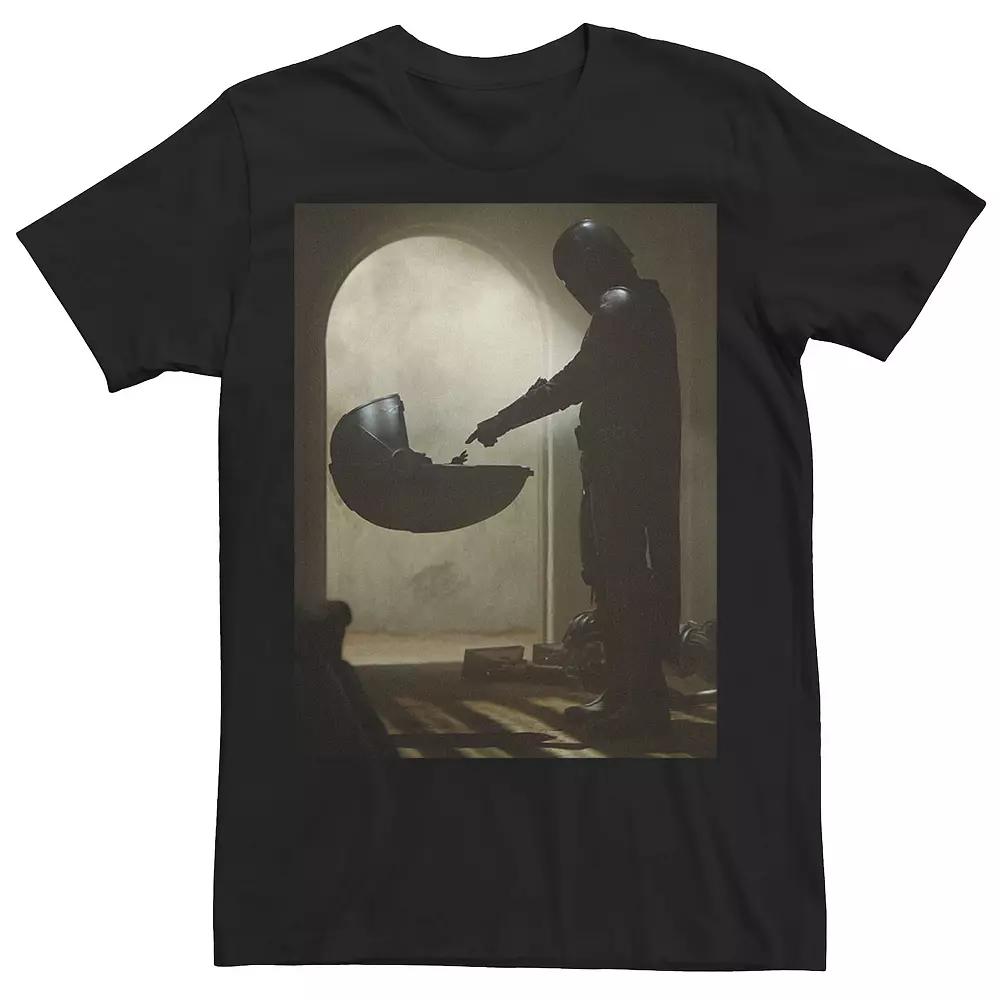Big & Tall Star Wars The Mandalorian The Child First Meeting Poster Tee, Men's,  Product Image