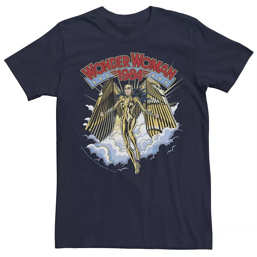 Big & Tall DC Comics Wonder Woman 1984 Gold Suit Clouds Portrait Tee, Men's,  Product Image