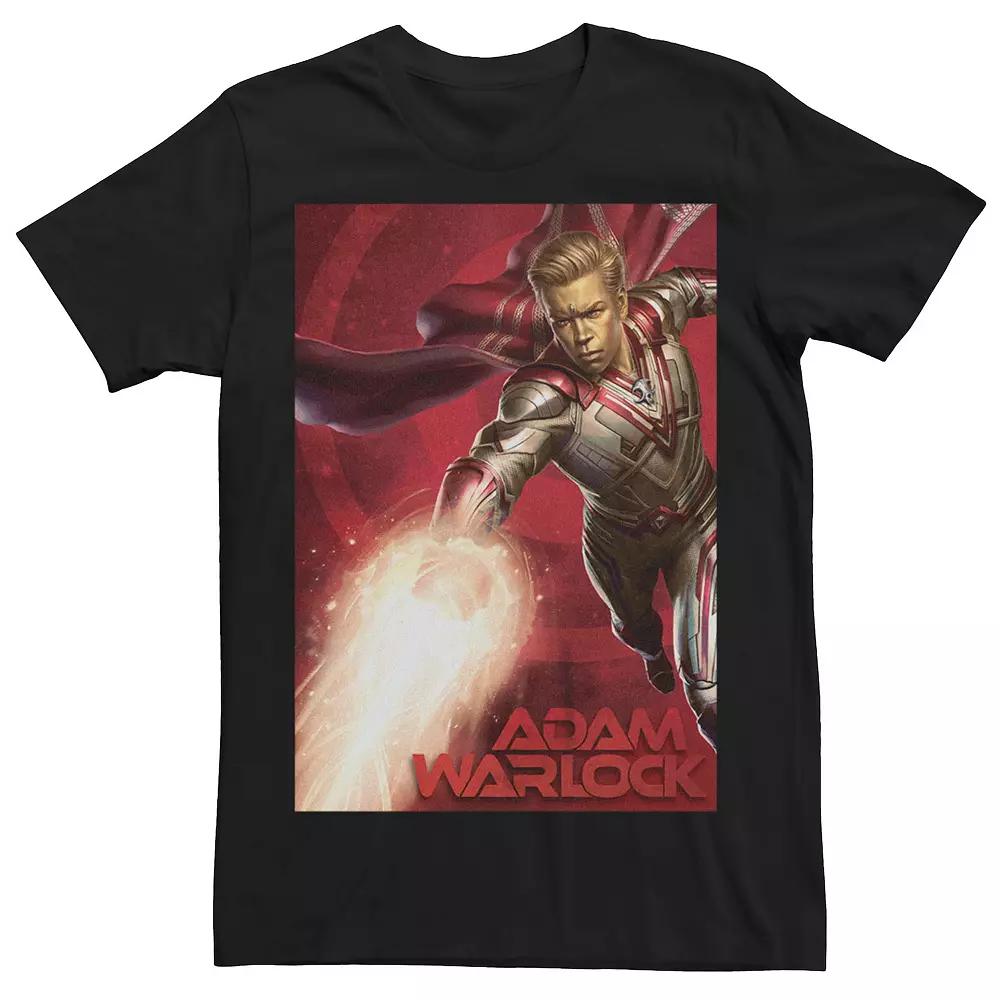 Big & Tall Marvel Guardians Of The Galaxy Vol. 3 Adam Warlock Poster Graphic Tee, Men's,  Product Image
