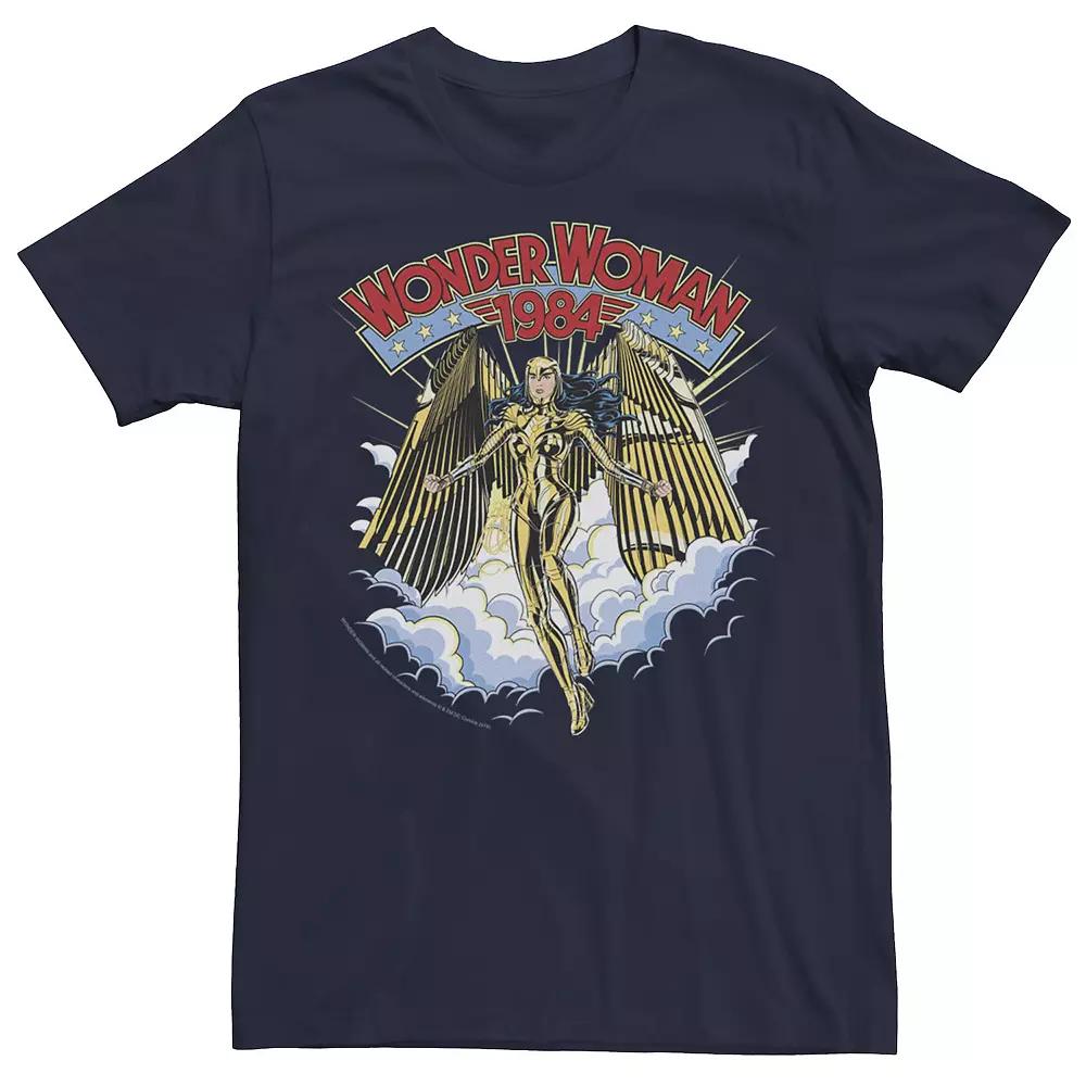 Big & Tall DC Comics Wonder Woman 1984 Gold Suit Clouds Portrait Tee, Men's,  Product Image