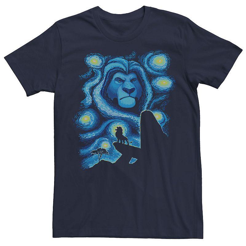 Disney's The Lion King Mufasa Starry Night Men's Tee,  Product Image