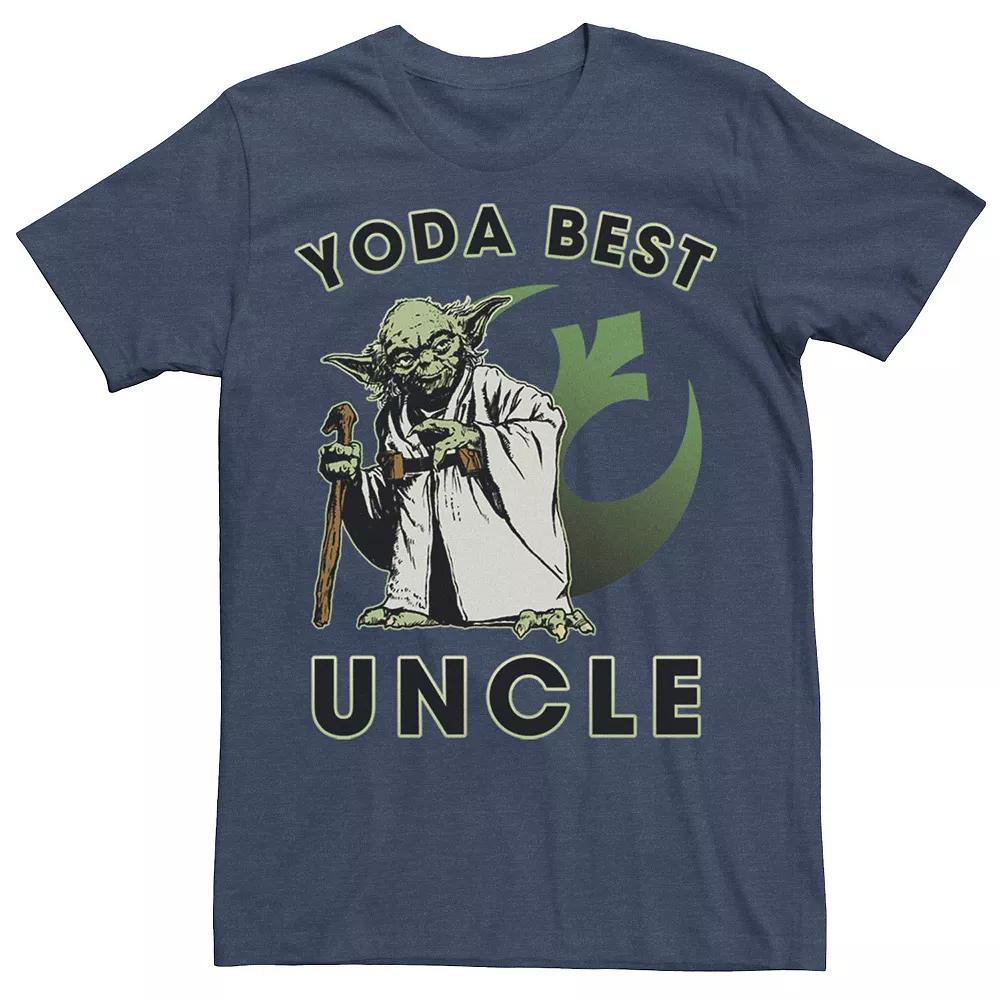 Men's Star Wars "Yoda Best Uncle" Rebel Logo Tee,  Product Image