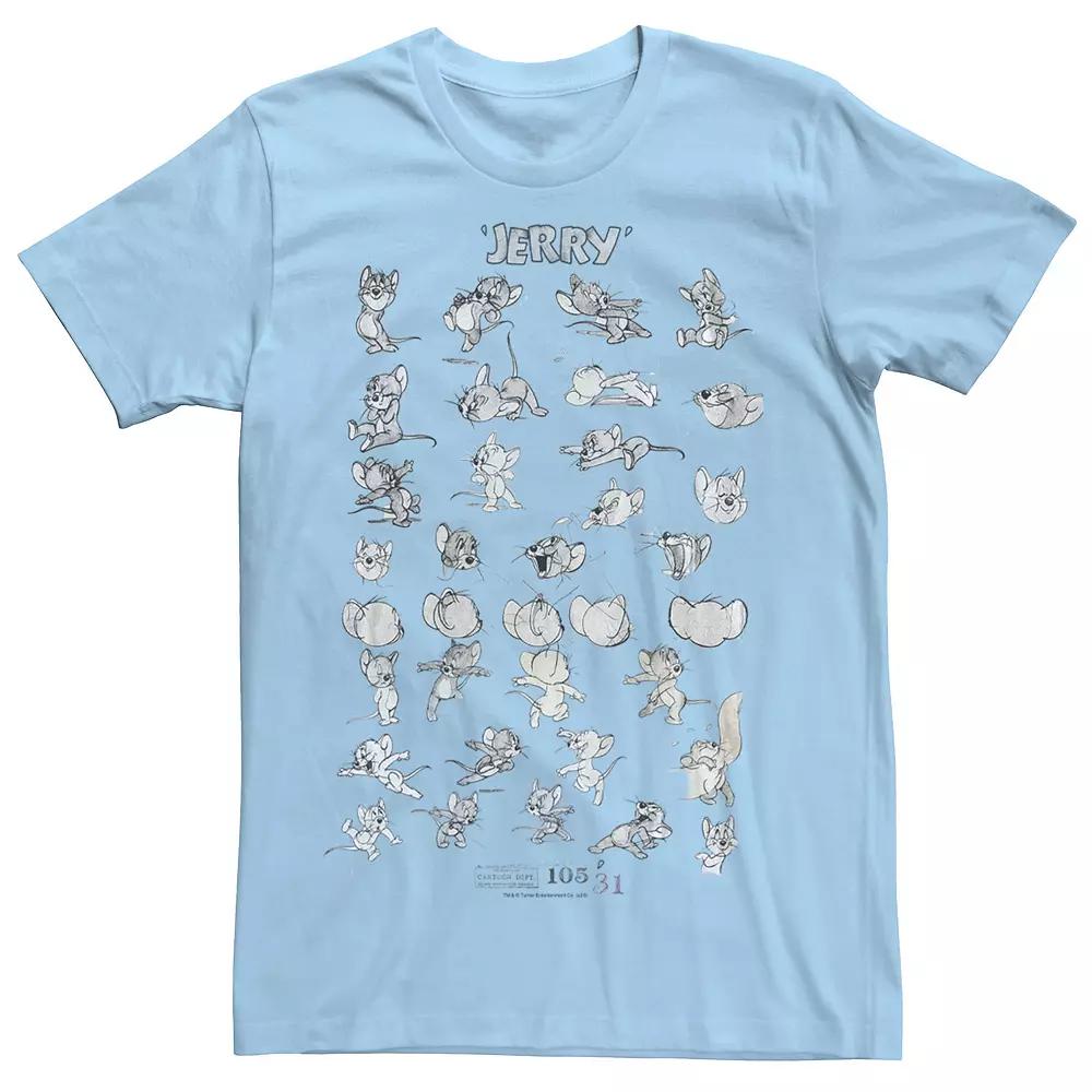 Mens Tom And Jerry Character Art Tee, Men's,  Product Image