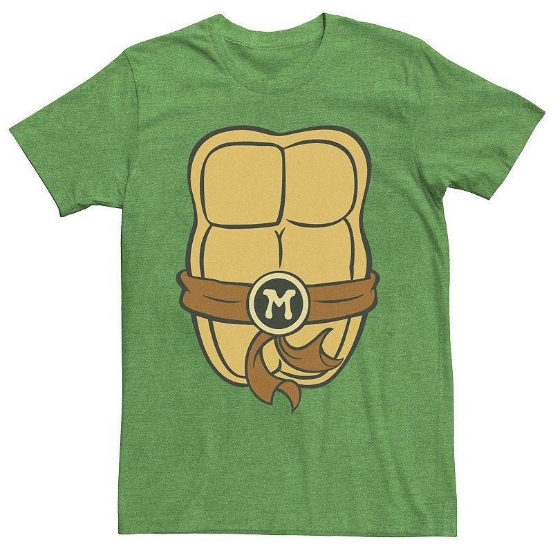 Men's Teenage Mutant Ninja Turtles Michelangelo Chest Costume Tee,  Product Image