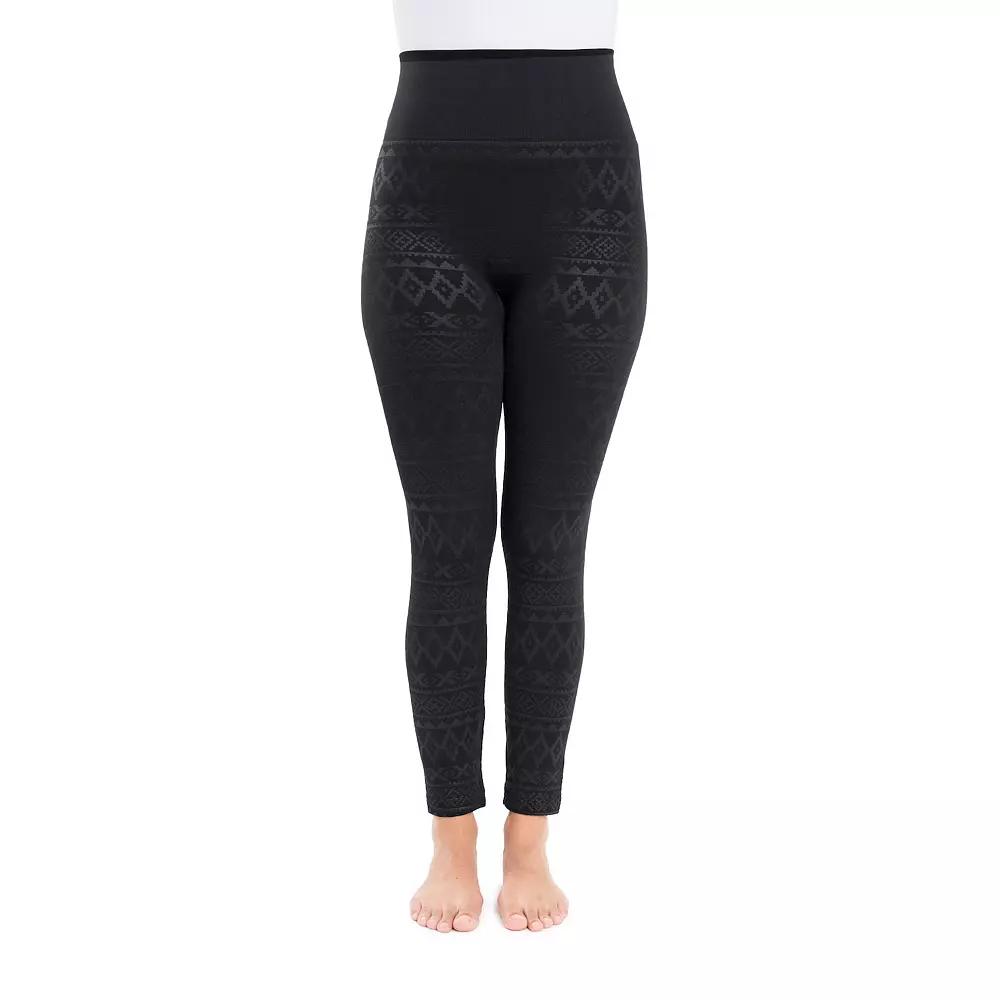 Women's MUK LUKS® Fleece Lined Regular Fit Leggings,  Product Image
