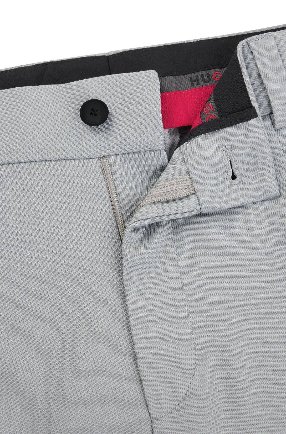 Modern-fit trousers in stretch twill with front crease Product Image