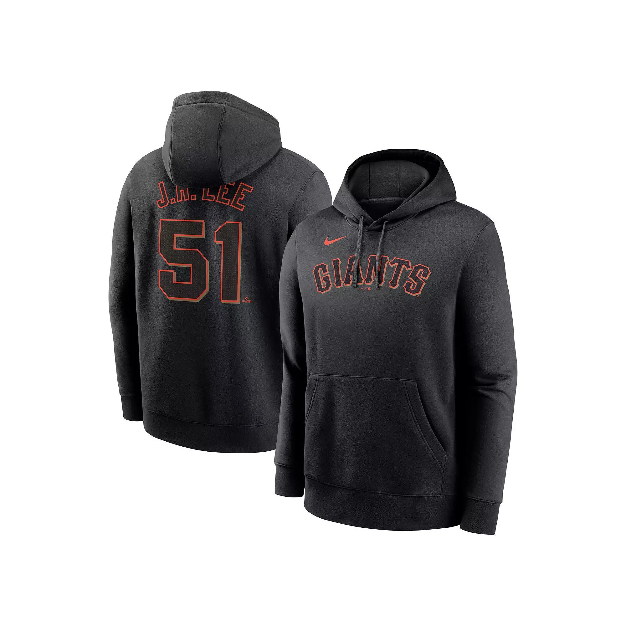 Men's Nike Black Georgia Bulldogs Legacy Logo Club Fleece Pullover Hoodie,  Product Image