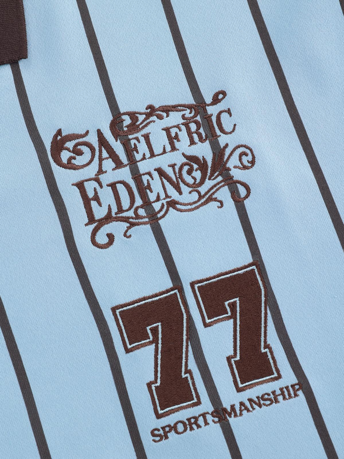 Aelfric Eden Embroidery Stripe Long Sleeve Tee Product Image