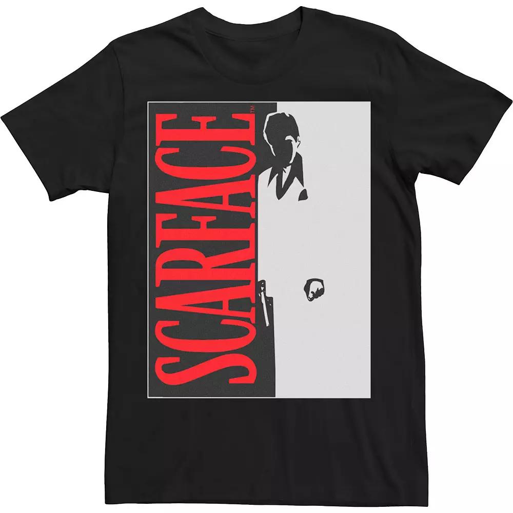 Big & Tall Scarface Poster Art Tee, Men's,  Product Image