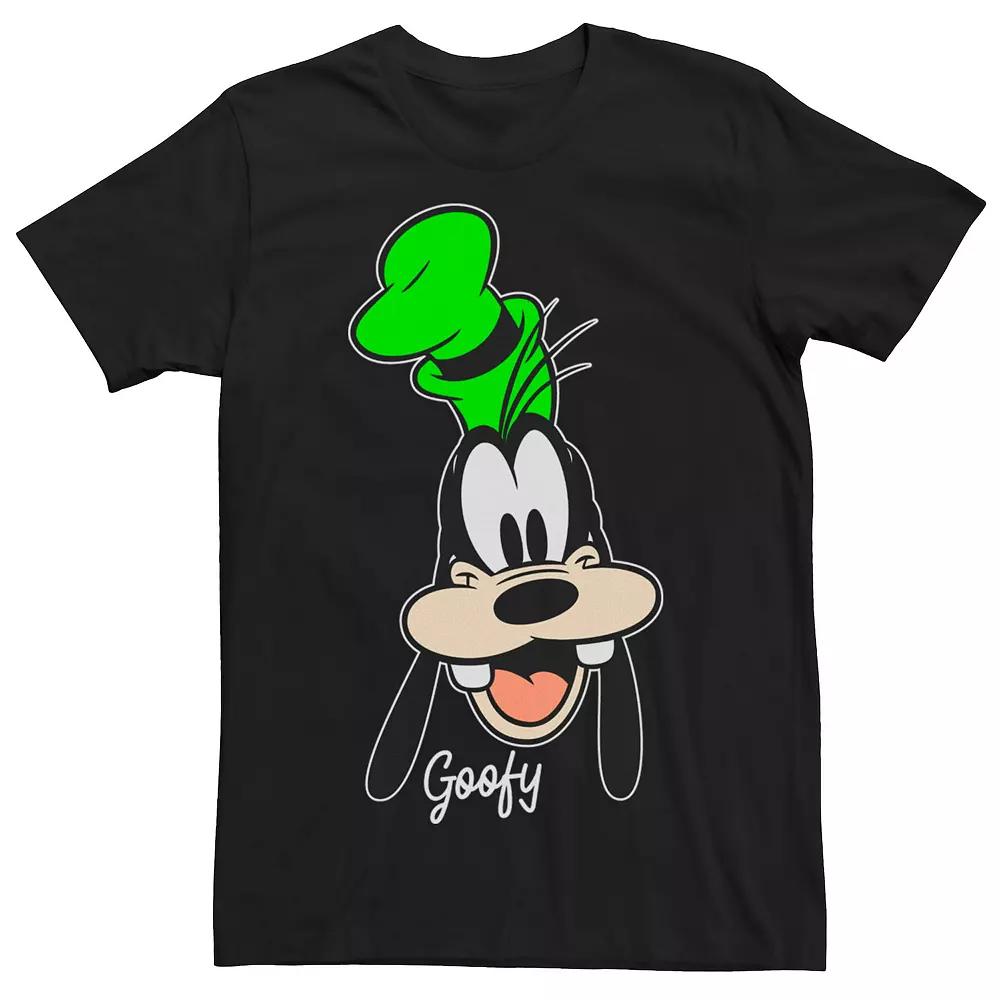Disney's Goofy Men's Smiling Face Portrait Tee,  Product Image