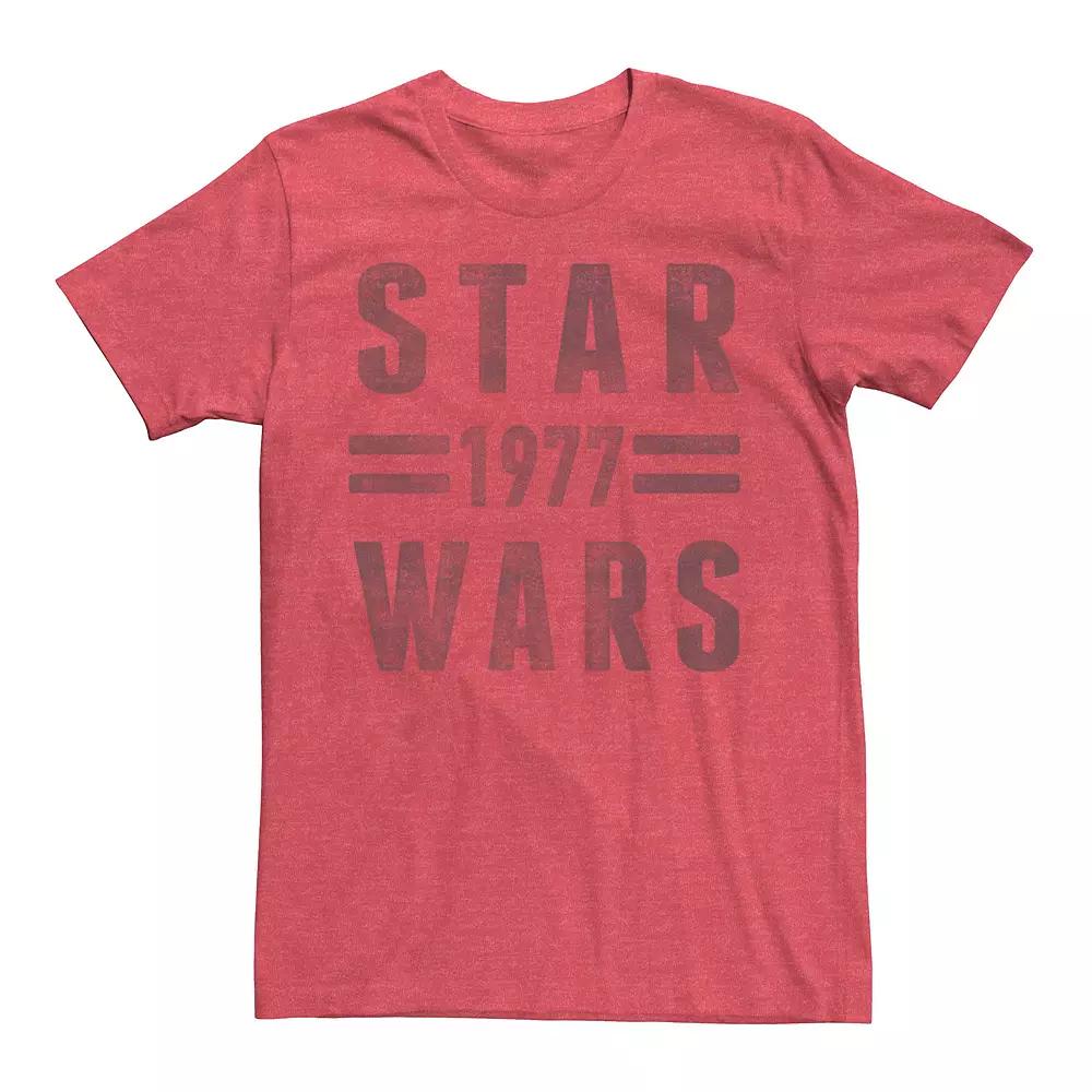 Men's Star Wars Distressed 1977 Logo Graphic Tee,  Product Image