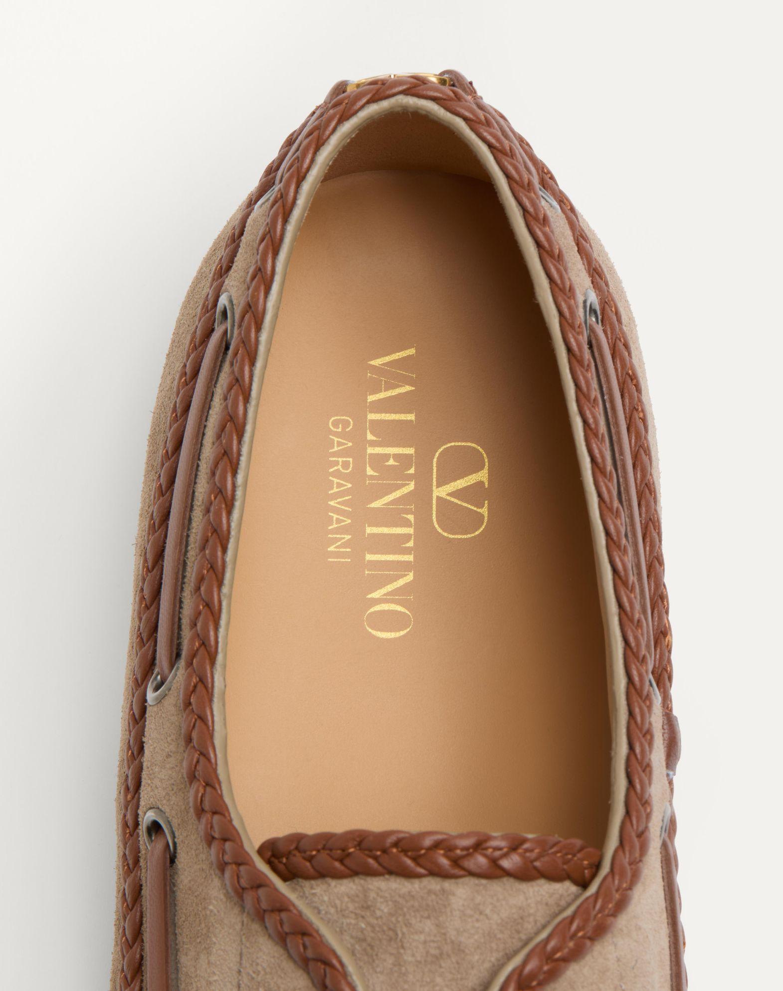 Palm Avenue Crust And Nappa Leather Boat Shoe Product Image