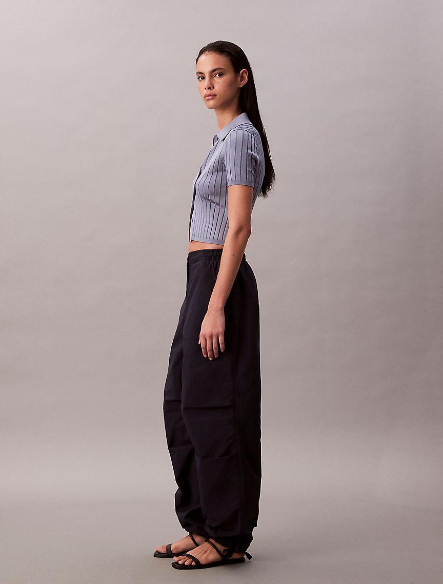 Crinkle Nylon Parachute Pants Product Image