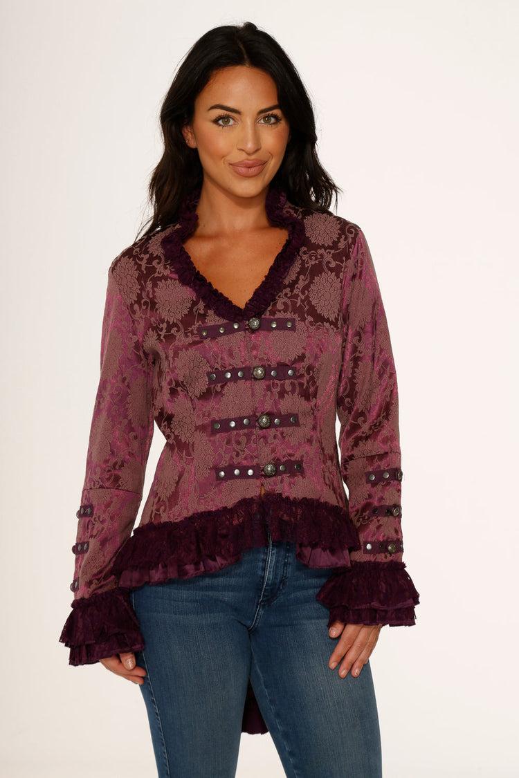Purple Victorian Tailed Jacket Product Image