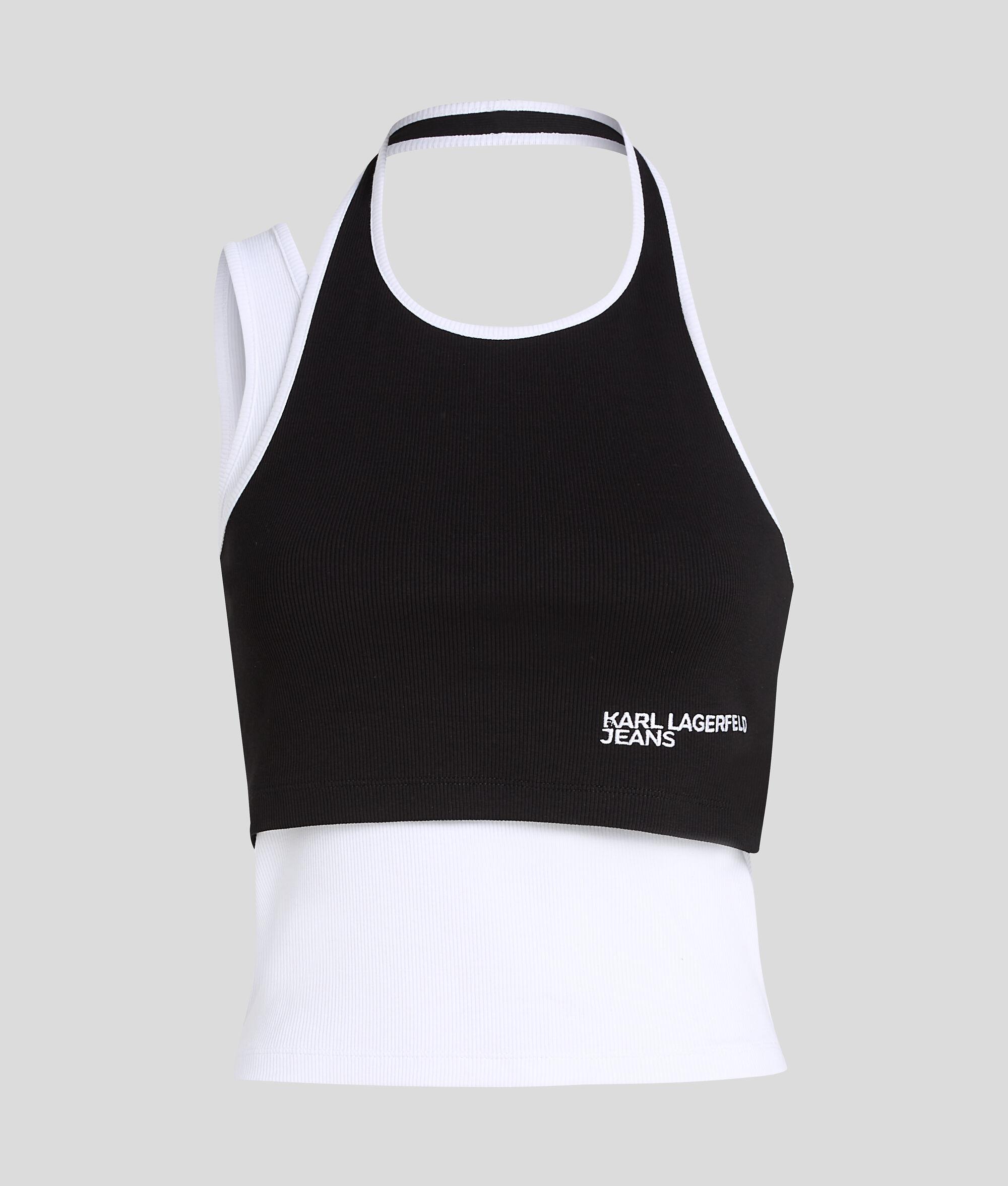 LAYERED RIBBED TANK TOP Product Image