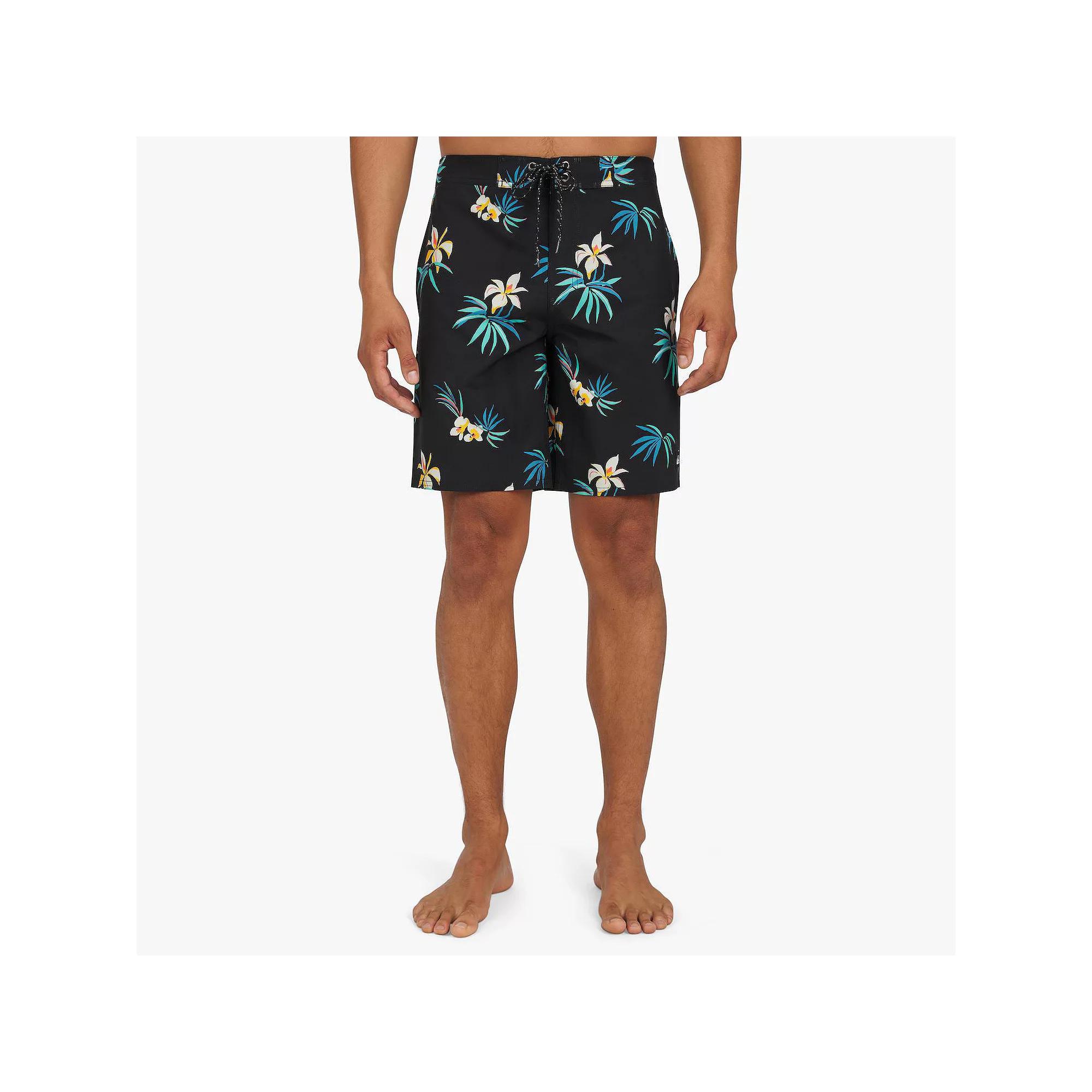 Men's Quiksilver 9.5" Floral Elastic Waist Boardshorts,  Product Image