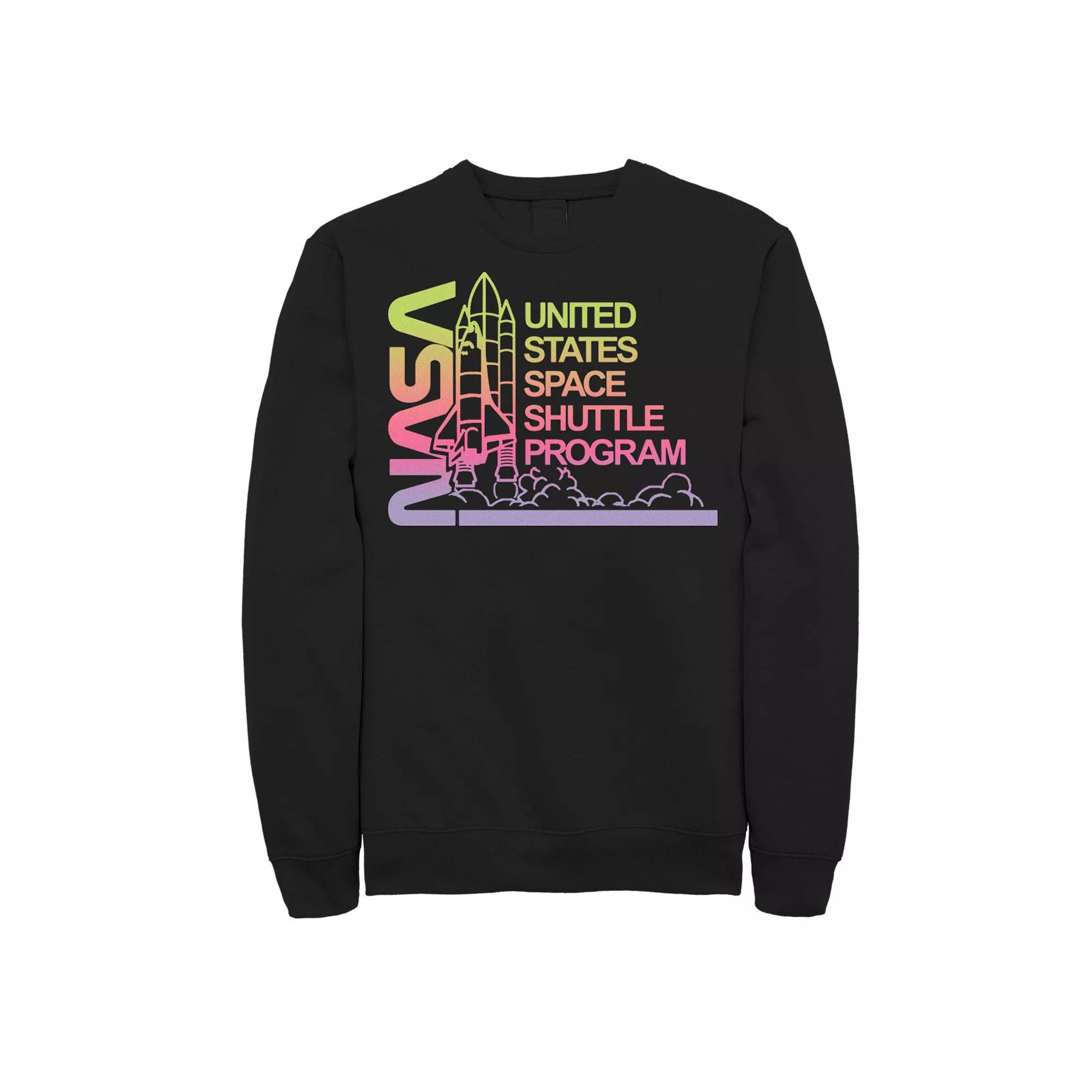 Men's NASA Gradient Space Program Logo Sweatshirt,  Product Image
