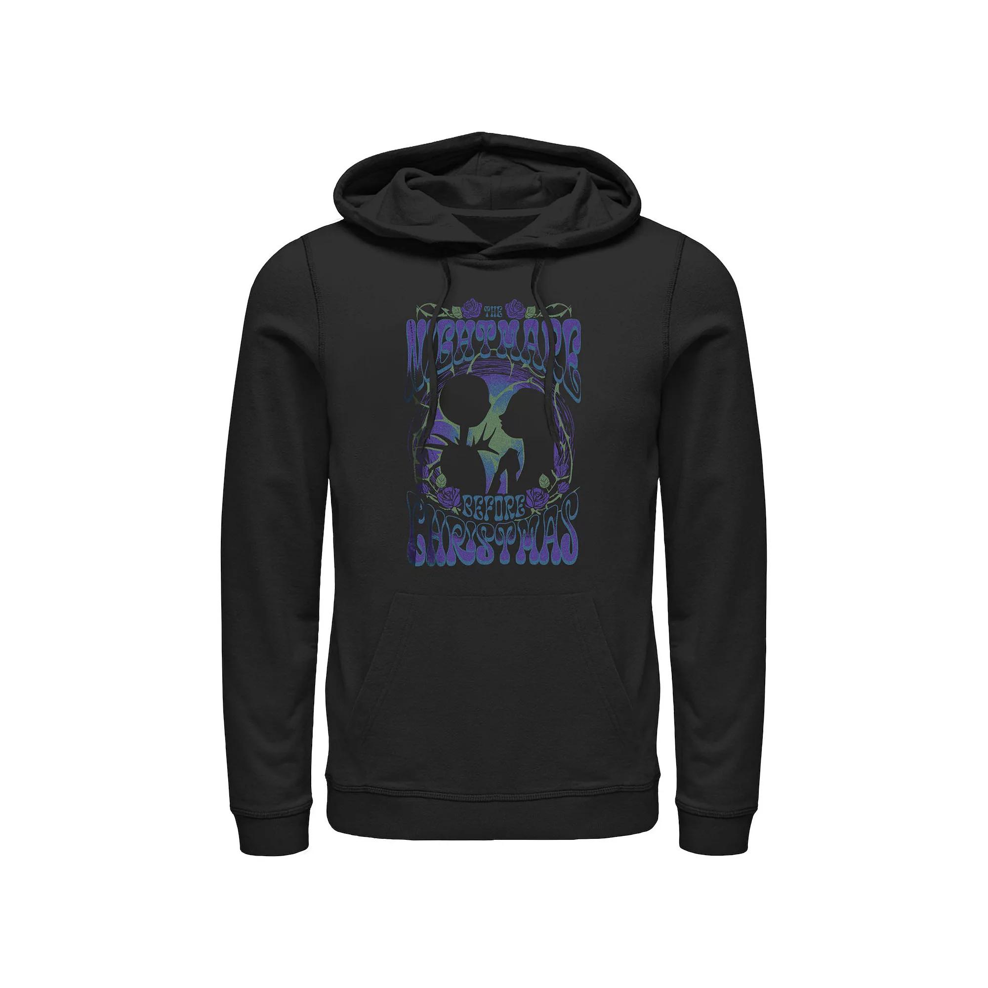 Disney's The Nightmare Before Christmas Roses Poster Men's Graphic Hoodie,  Product Image