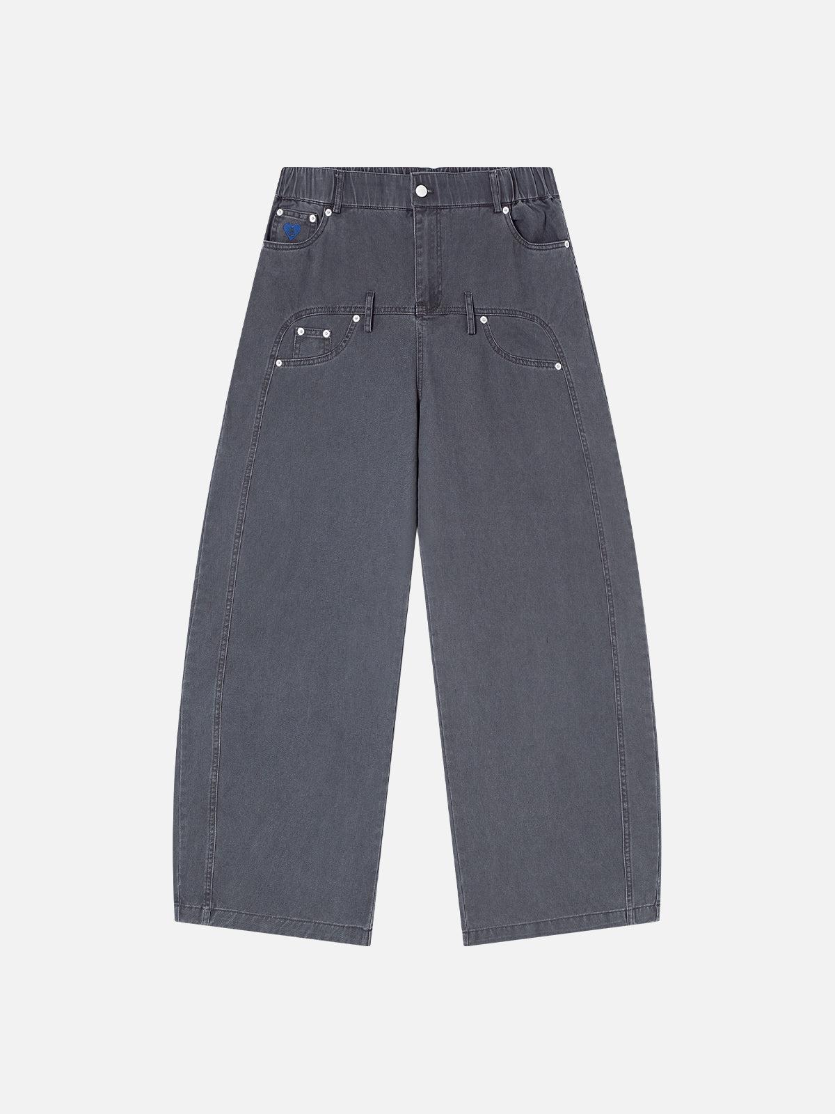 Aelfric Eden Two Layer Super Baggy Barrel Jeans Product Image