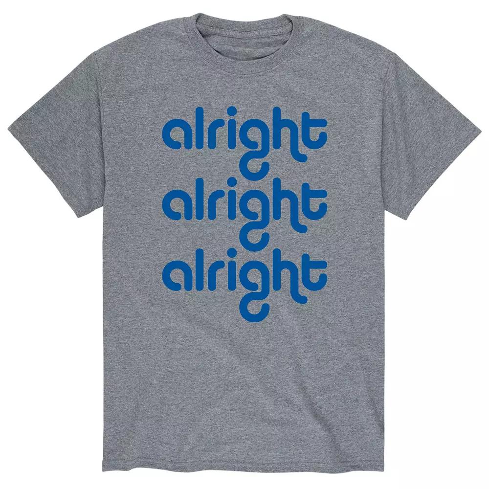 Men's Alright Alright Alright Tee,  Product Image