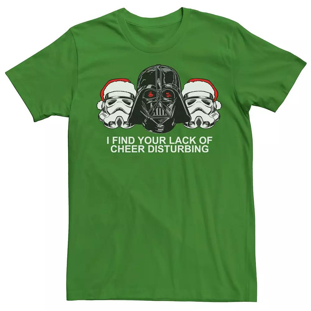 Men's Star Wars Vader Trooper Lack Of Cheer Disturbing Tee,  Product Image