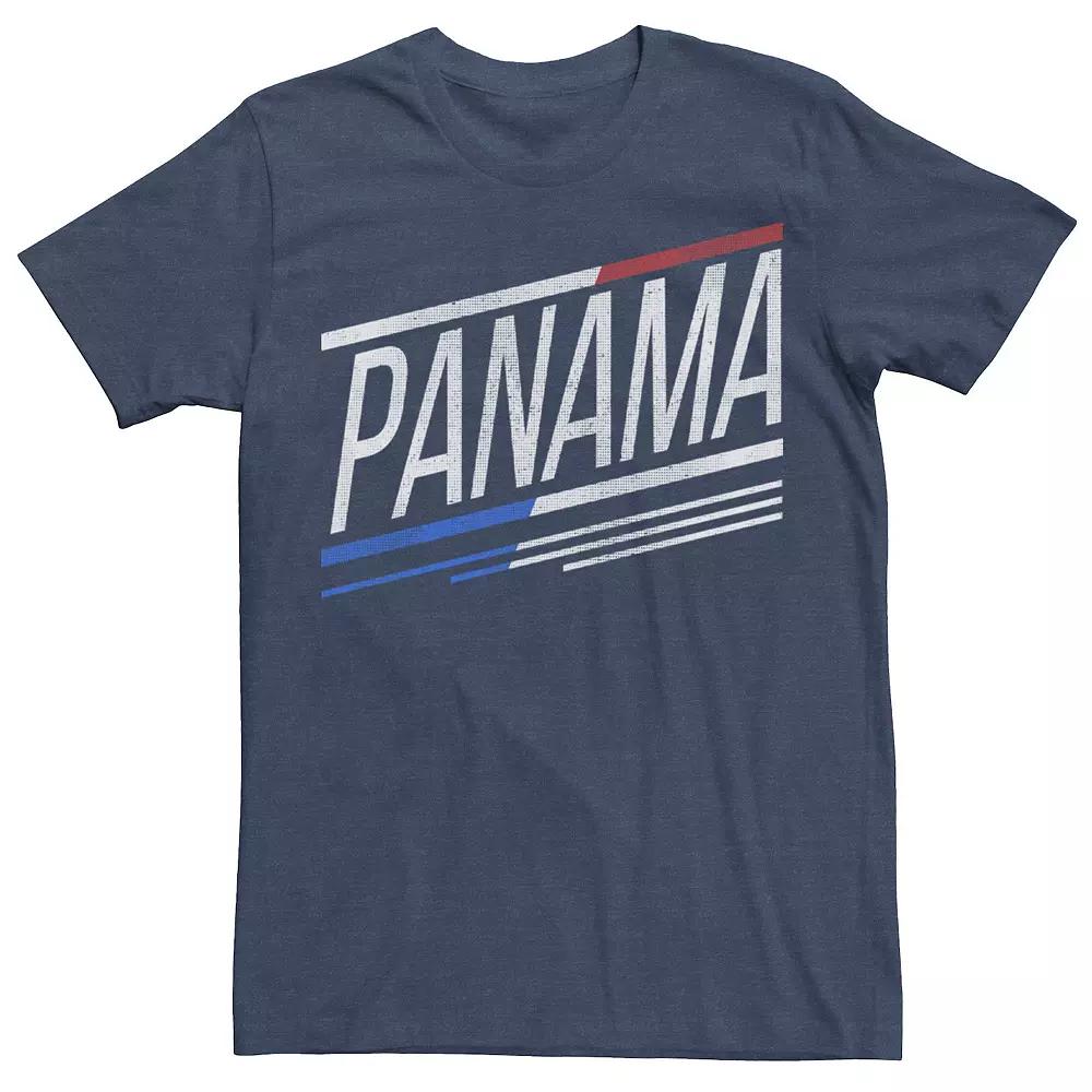 Men's Gonzales Panama Slanted Stripe Logo Tee,  Product Image