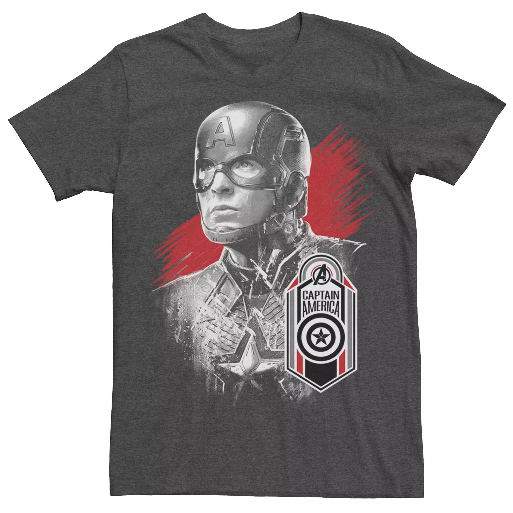 Men's Marvel Captain America Action Pose Tee,  Product Image